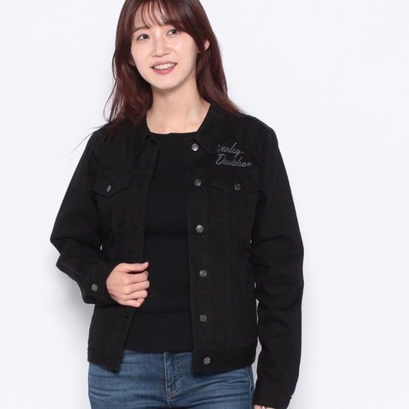 NWT Harley-Davidson Knucklehead Mic Drop Denim Jacket - Picture 2 of 13